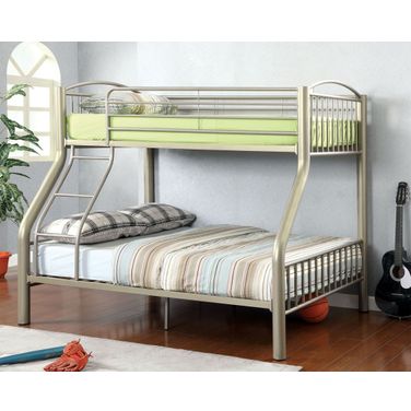 Lovia Twin Over Full Metal Bunk Bed