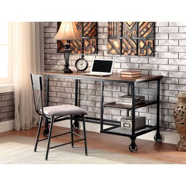 Cori Antique Black Desk