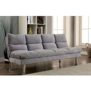 Saratoga Futon Sofa In Gray