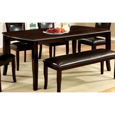 Woodside Dark Cherry Rectangular Extendable Leg Dining Table