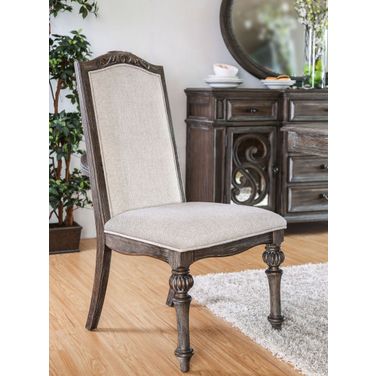 Arcadia Rustic Natural Tone Side Chair Set Of 2