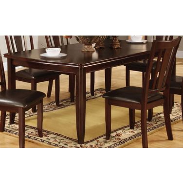 Edgewood I Espresso Rectangular Extendable Leg Dining Table