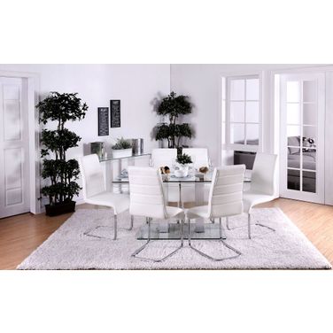 Richfield I Silver Rectangular Dining Table