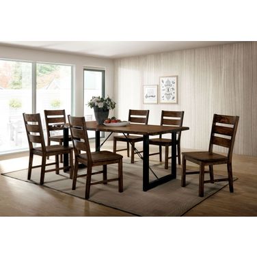 Dulce Walnut Dining Room Set