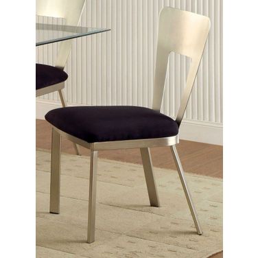Nova Microfiber Side Chair Set of 2