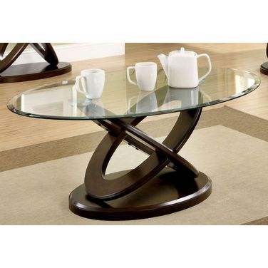 Atwood II Dark Walnut Coffee Table