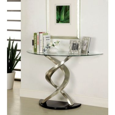 Nova Satin Plated Sofa Table