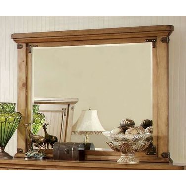 Pioneer Burnished Pine Mirror