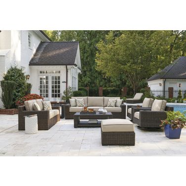 Coastline Bay Brown Outdoor Living Room Set