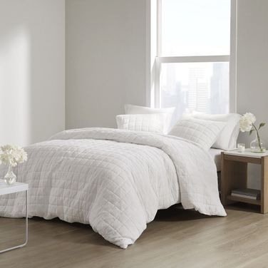 Cocoon Polyester 3 Piece King Duvetlet Mini Set In White