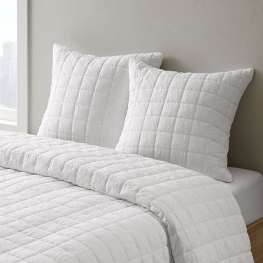 Cocoon Polyester Euro Sham In White
