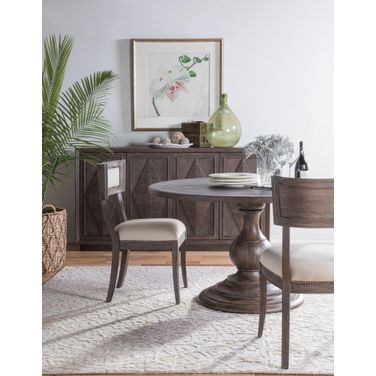 Cohesion Program Antico Round Dining Room Set