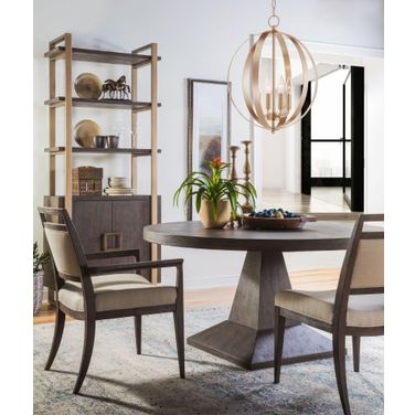 Cohesion Program Antico Chronicle Round Dining Room Set