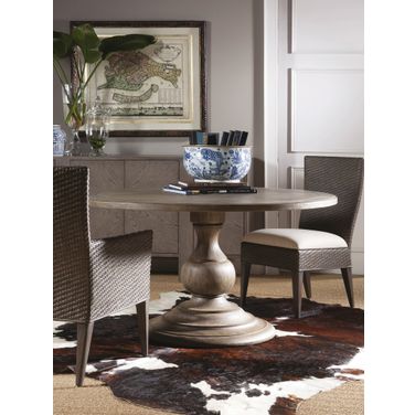 Cohesion Program Axiom Round Dining Table In Grigio