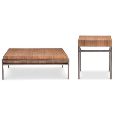 Collins Occasional Table Set In Brown