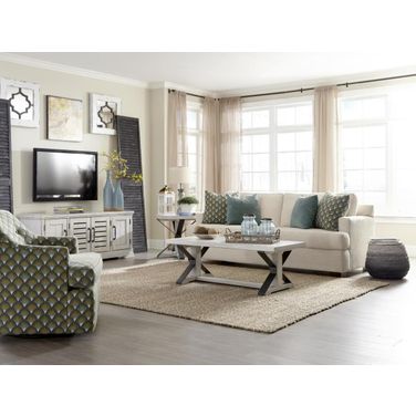 Coming Home Friendship Occasional Table Set In Chalk