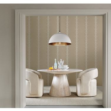 Commerce and Market Madison Round Dining Room Set In White