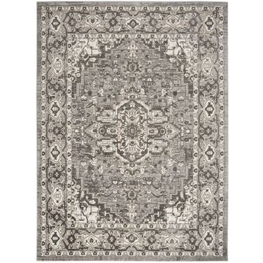 Concerto 3'9" x 5'9" Indoor Rug In Grey