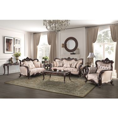 Constantine Living Room Set In Cherry