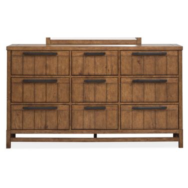 Conway Drawer Dresser In Honey Wheat