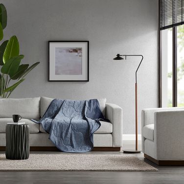 Cooling Touch Down Alternative Throw In Navy