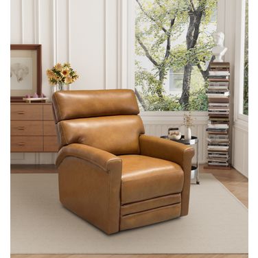 Corbyn Power Recliner with Heads-Up Power Forward Head Rest In Elwood Saddle