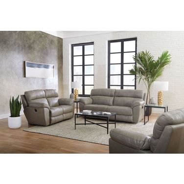 Costa Putty 88 Inch Lay Flat Reclining Living Room Set