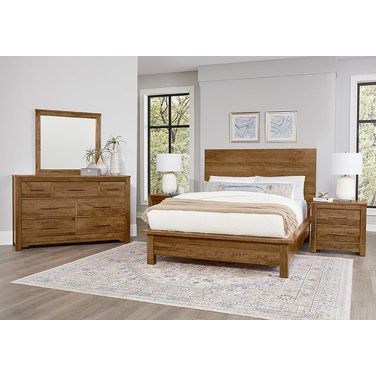 Crafted Cherry Terrace Bedroom Set In Medium Cherry