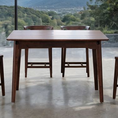 Croglio Counter Height Table In Rich Walnut