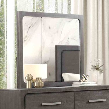 Crowthorne Mirror In Warm Gray