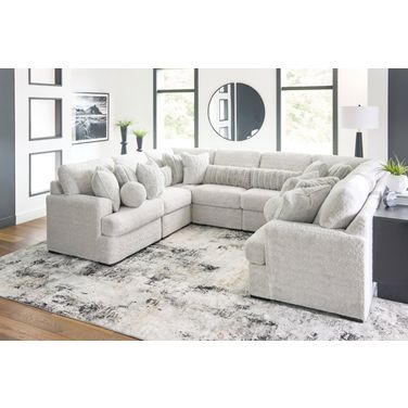 Cuddlesome 8-Piece Sectional In Arctic