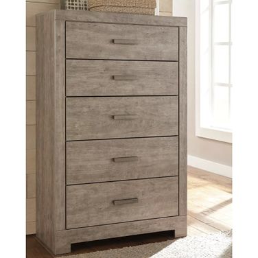 Culverbach Gray 5 Drawer Chest