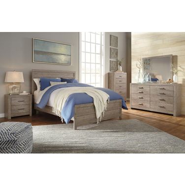 Culverbach Grey Panel Bedroom Set