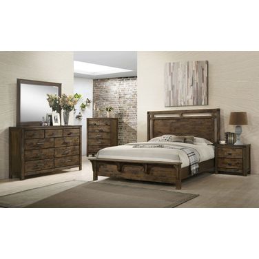 Curtis Bedroom Set w/ Bench Footboard