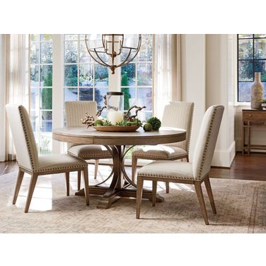 Cypress Point Hatteras Gray Atwell Extendable Dining Room Set