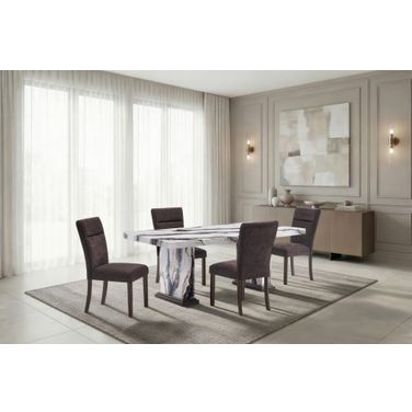 D8212 Dining Room Set In Light Brown