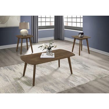 Damala Walnut 3 Piece Occasional Set