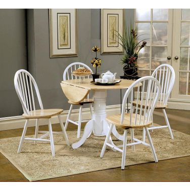 Allison Dining Room Set In White