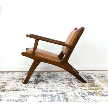 Daniel Tan Leather Arm Chair
