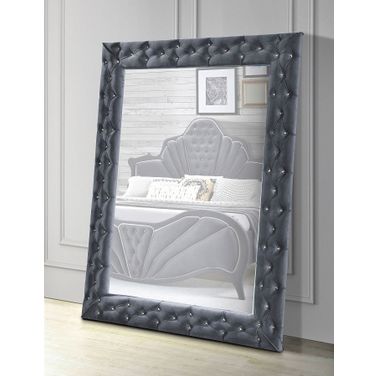 Dante Accent Floor Mirror (Gray)