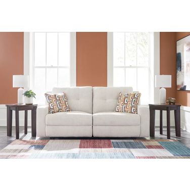 Danum Reclining Sofa In Stone