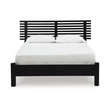 Danziar Full Slat Panel Bed In Black