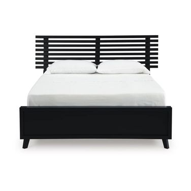 Danziar Full Slat Panel Bed In Black