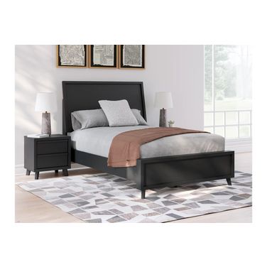 Danziar Youth Panel Bedroom Set In Black