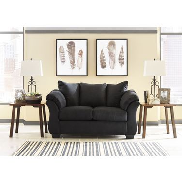 Darcy Loveseat In Black