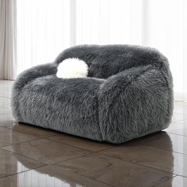 Darwen Loveseat In Dark Gray