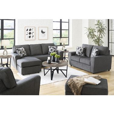 Deanlee Grayish Brown Table Set of 3
