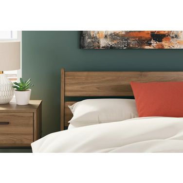 Deanlow Full Panel Headboard In Honey