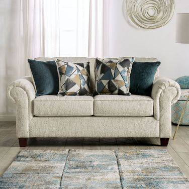 Delgada Loveseat In Beige