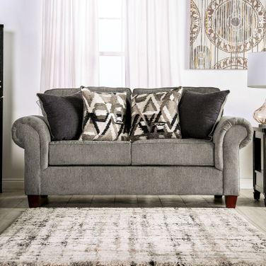 Delgada Loveseat In Graphite